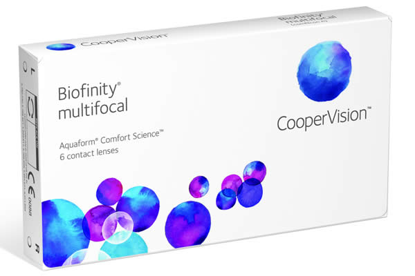 CooperVision Biofinity Multifocal Save With Equivalent Product 