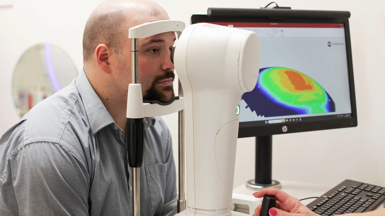 Topographer Visique Optometrists Hutt Valley